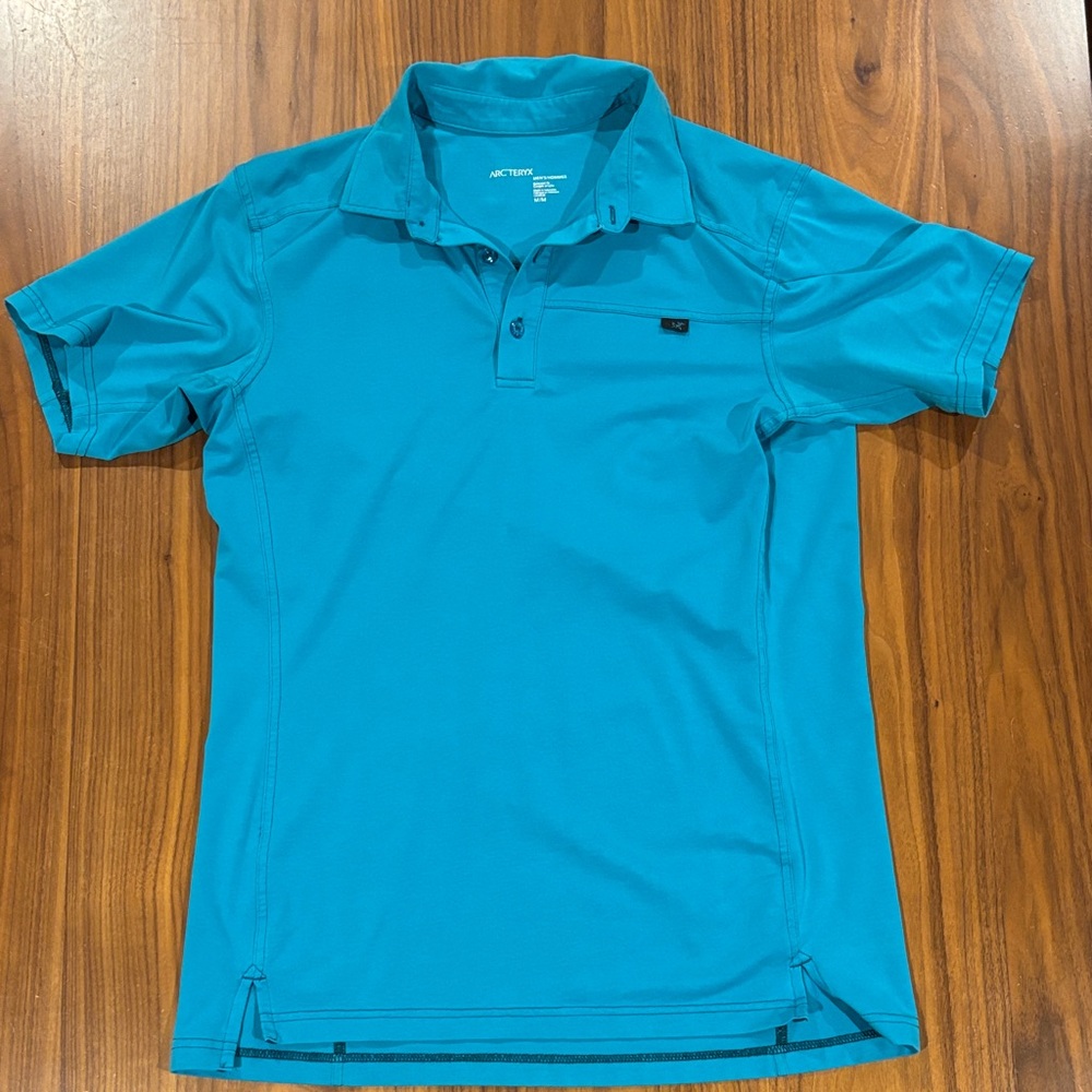 Arc'teryx Vibrant Blue Polo Shirt